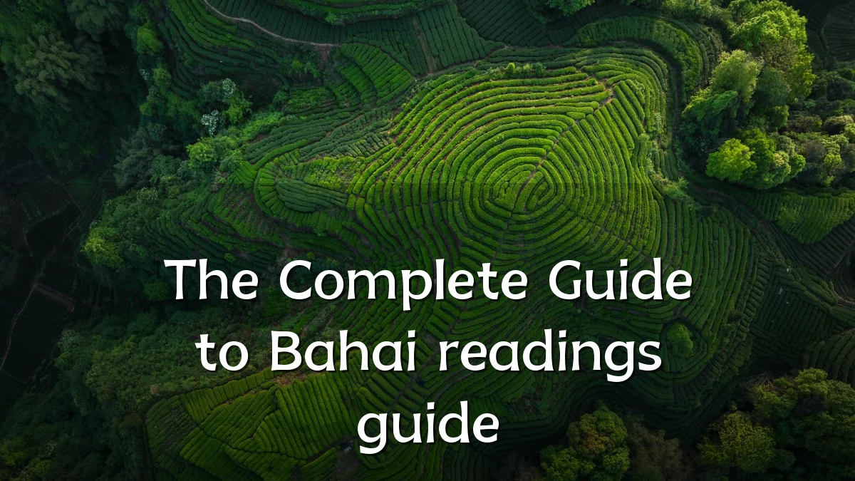 The Complete Guide to Bahai readings guide