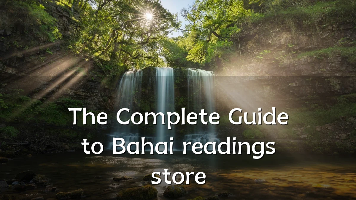 The Complete Guide to Bahai readings store