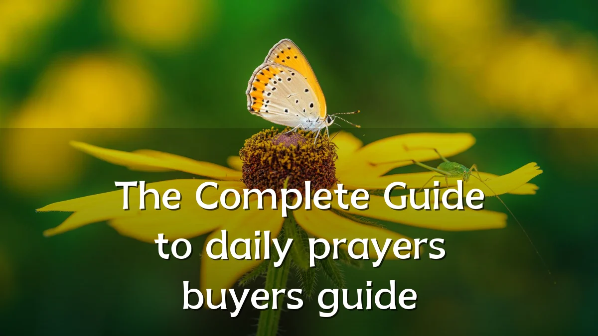 The Complete Guide to daily prayers buyers guide