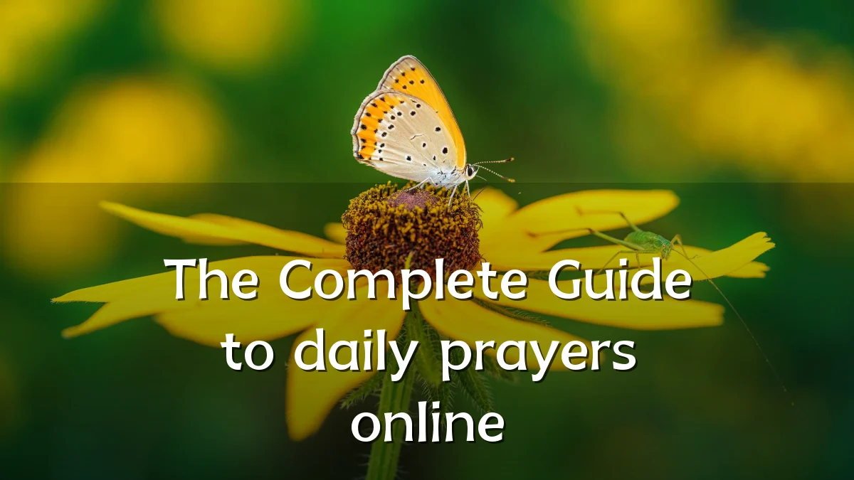 The Complete Guide to daily prayers online