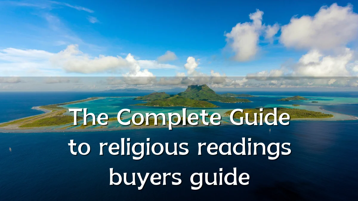 The Complete Guide to religious readings buyers guide