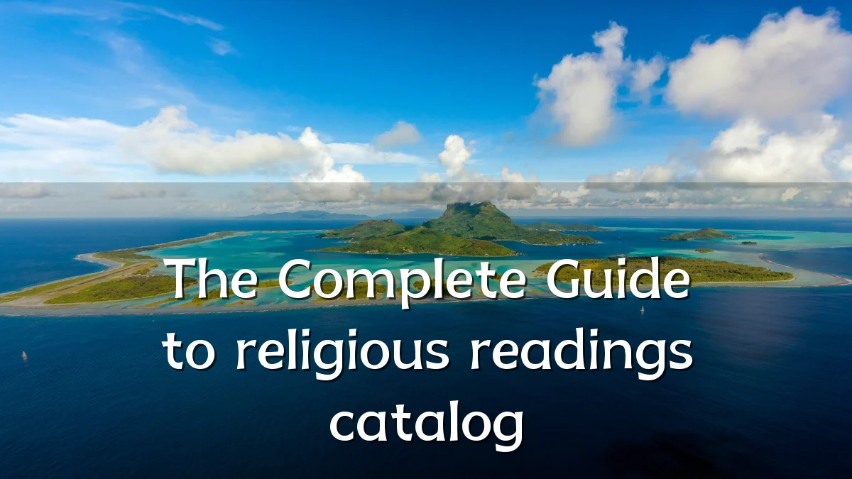The Complete Guide to religious readings catalog