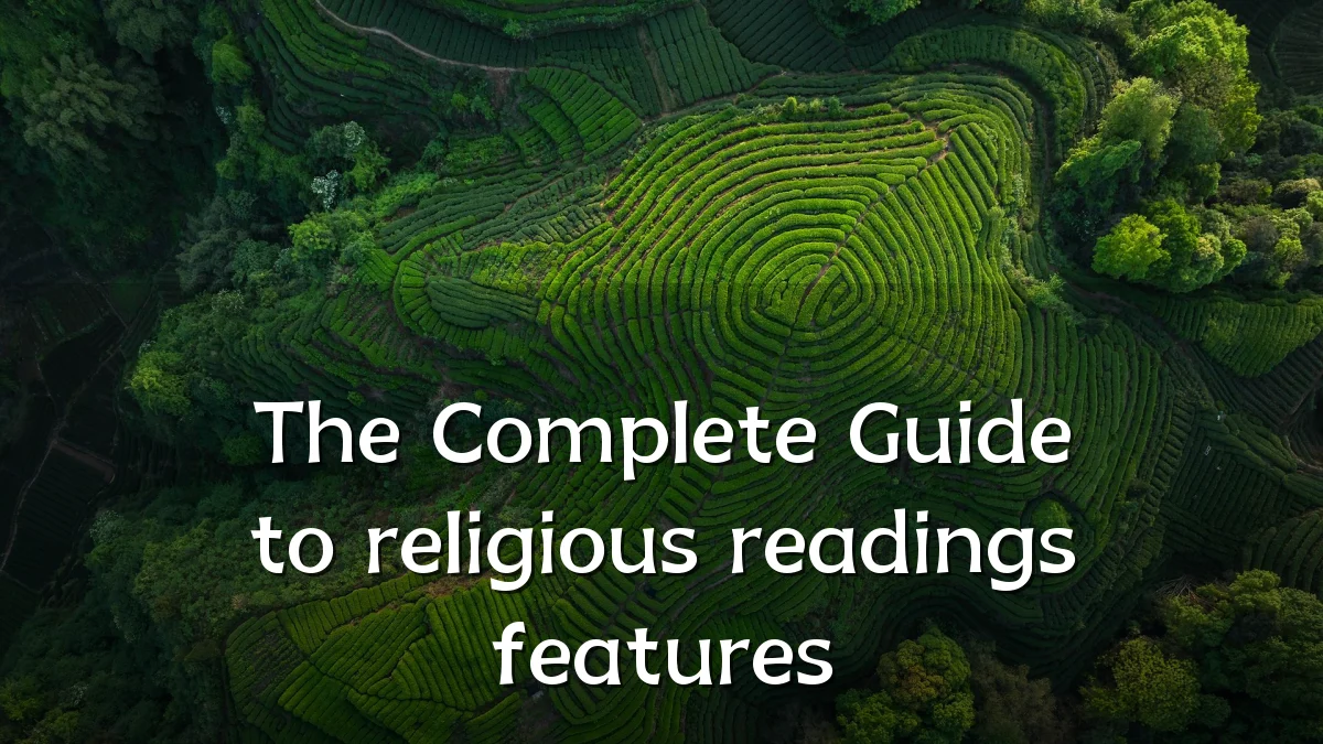 The Complete Guide to religious readings features