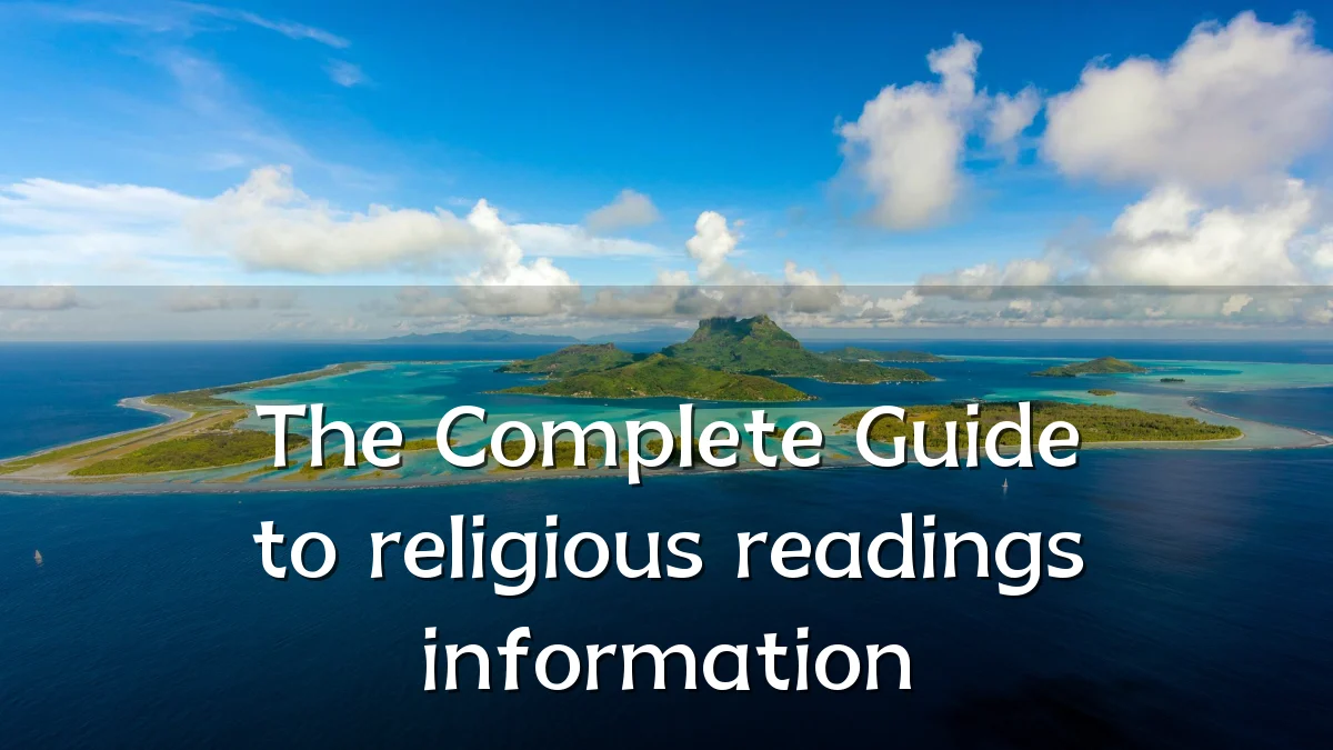 The Complete Guide to religious readings information
