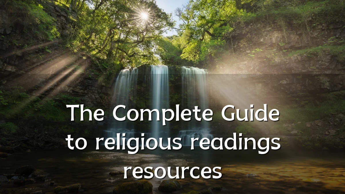 The Complete Guide to religious readings resources