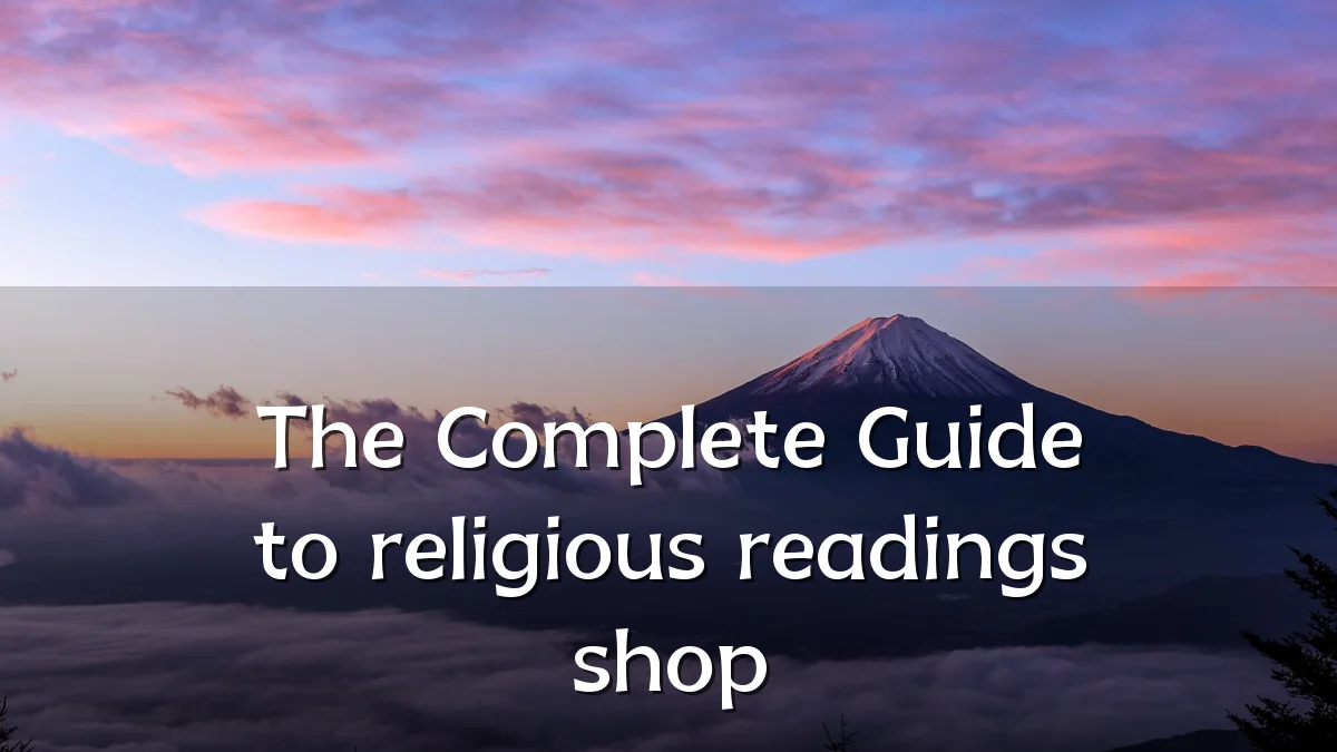 The Complete Guide to religious readings shop
