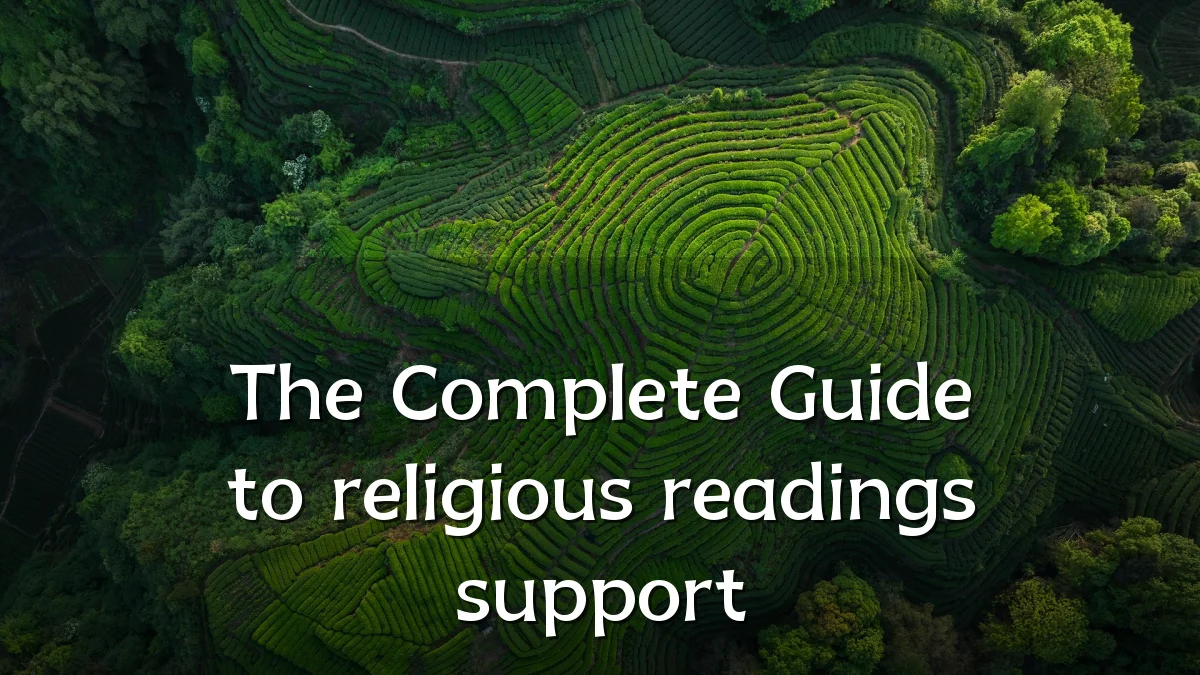 The Complete Guide to religious readings support