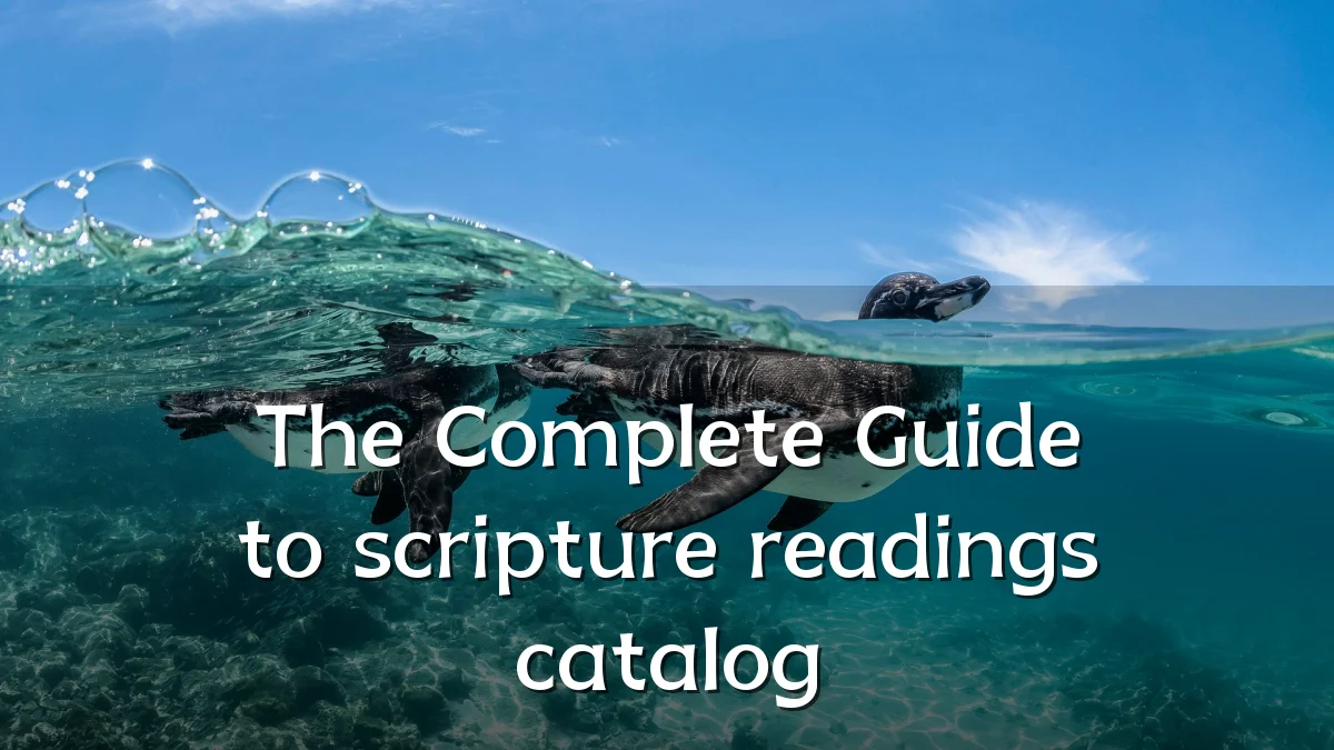 The Complete Guide to scripture readings catalog
