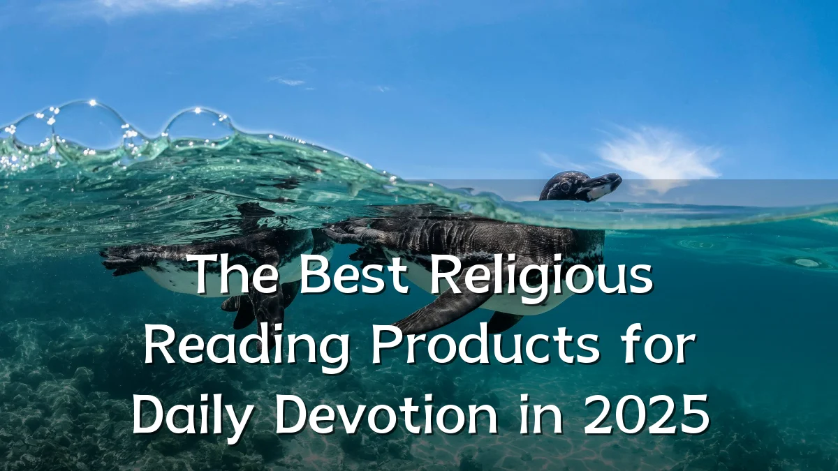 The Best Religious Reading Products for Daily Devotion in 2025