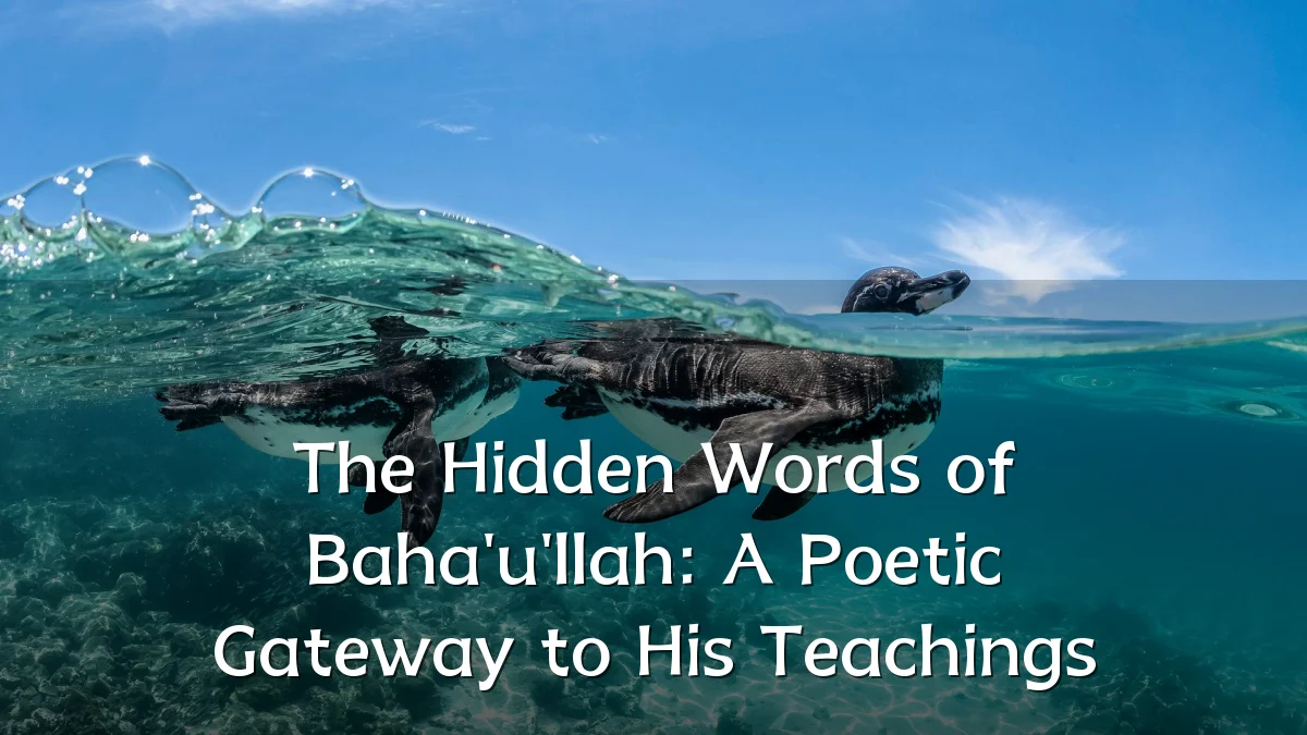 The Hidden Words of Baha'u'llah: A Poetic Gateway to His Teachings